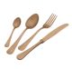 EME ITALY ROYAL RETRO 24 Piece Set Gold in a Space Saver Box