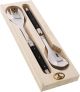 Laguiole Salad Set 2 BLACK IRI 1.2 OpenBoxNEW