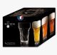 LR Silex Beer Glasses Set of 4  420ml 15.9cm 14.8Oz NEW
