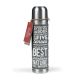 Wild and Wolf ThoughtfulGardener 2nd Flask Dark Grey